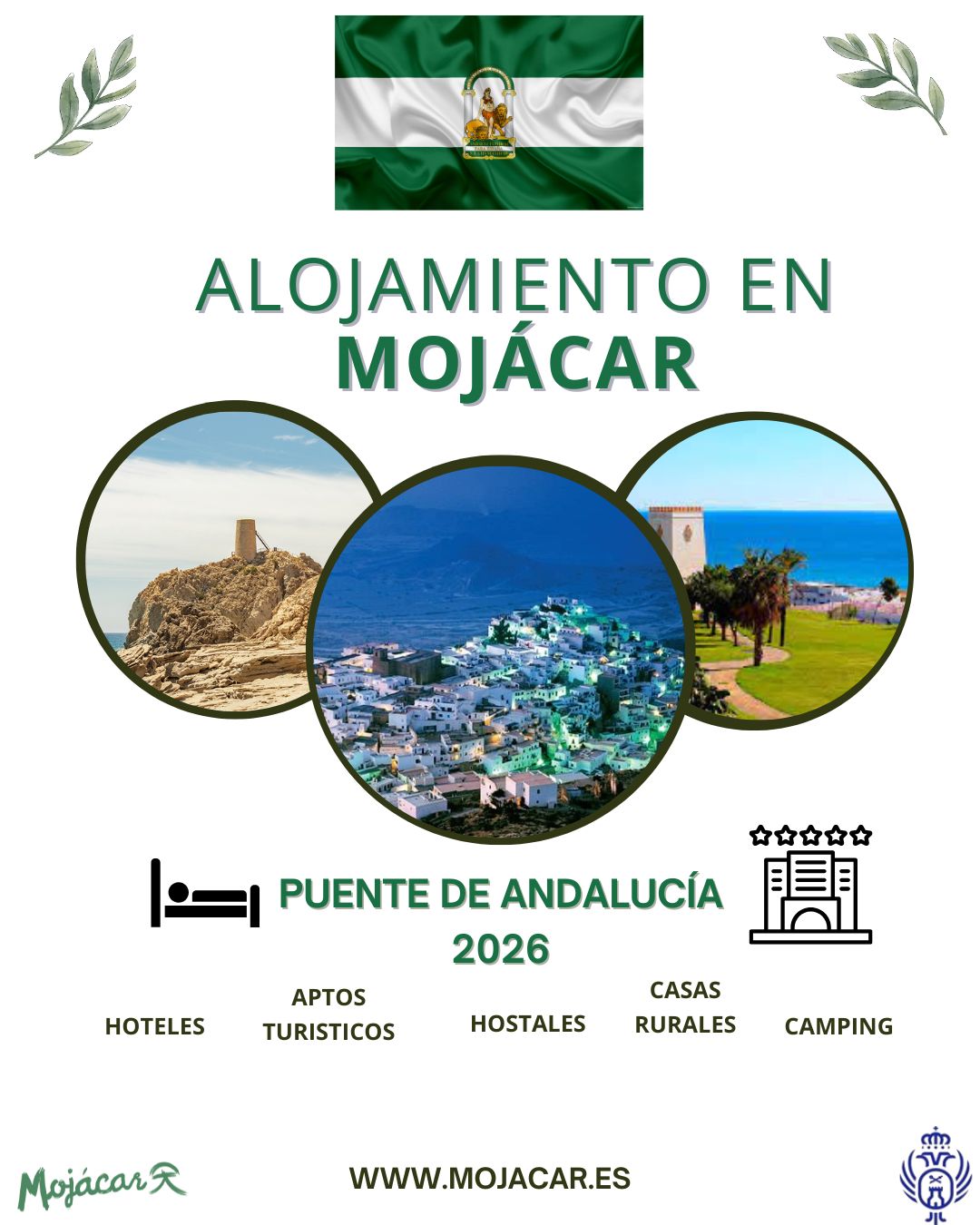 Planifica tu estancia en Mojácar para el Puente de Andalucía